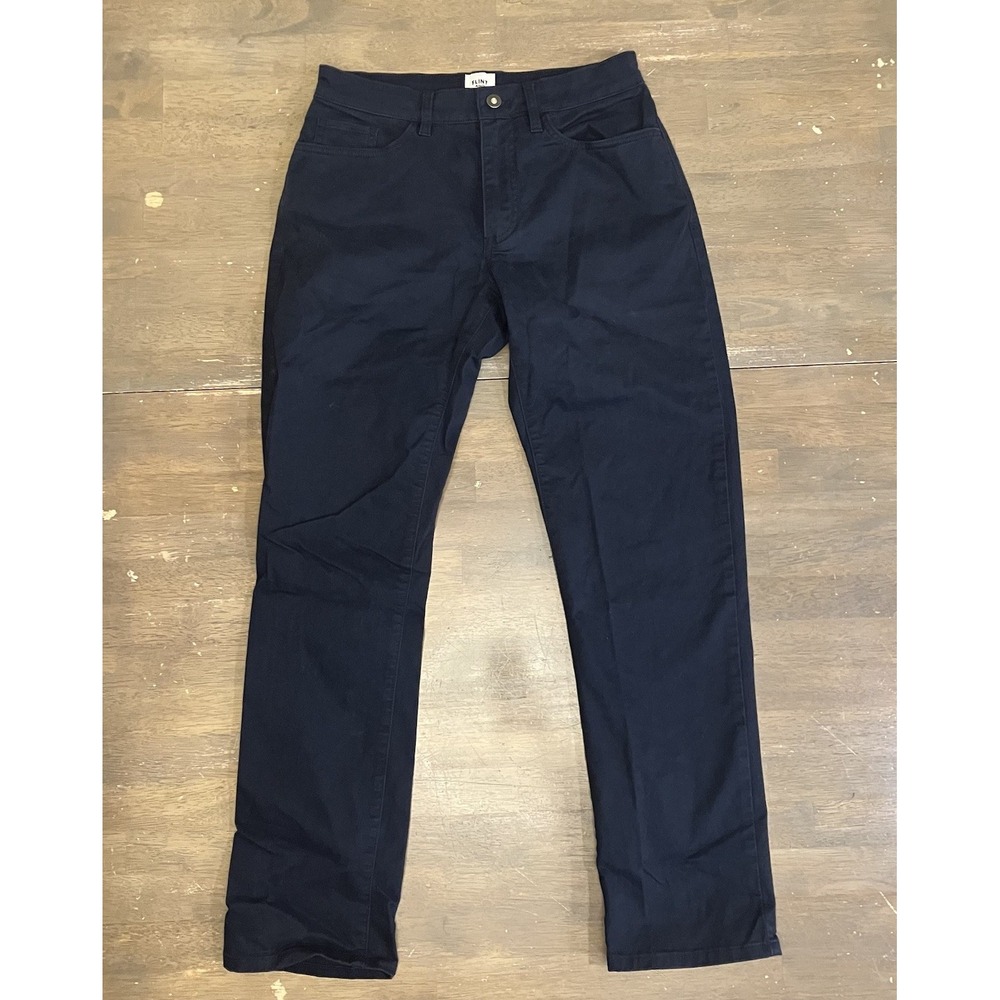 Flint and Tinder Pants‎ Mens 28x30 Navy Blue Straight Fit Stretch Chino 5-Pocket